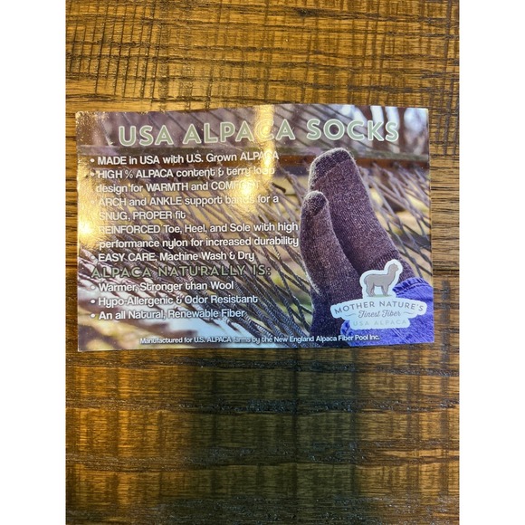 Classic Alpaca Paca Socks Boot Black Unisex Medium Alpaca Blend Warm Hnt NWT
NEW - Picture 8 of 9